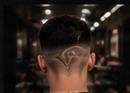 Fade haircut detail